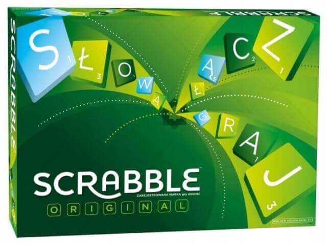 Scrabble pudelko